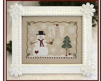 SNOW DAYS * Country Cottage Needleworks  * Counted Cross Stitch Pattern -b
