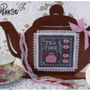 TEA TIME * Stitchy Prose * Cross Stitch-2