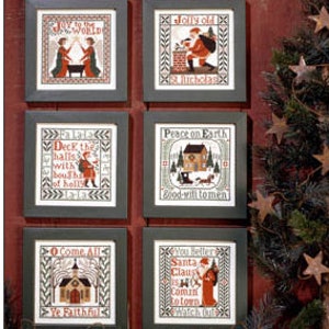 SONGS Of THE SEASON * The Prairie Schooler * Christmas * Cross stitch pattern-3