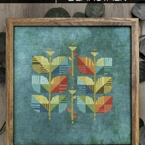 MADRAS BEANSTALK * Robin Pickens * Cross stitch pattern - b