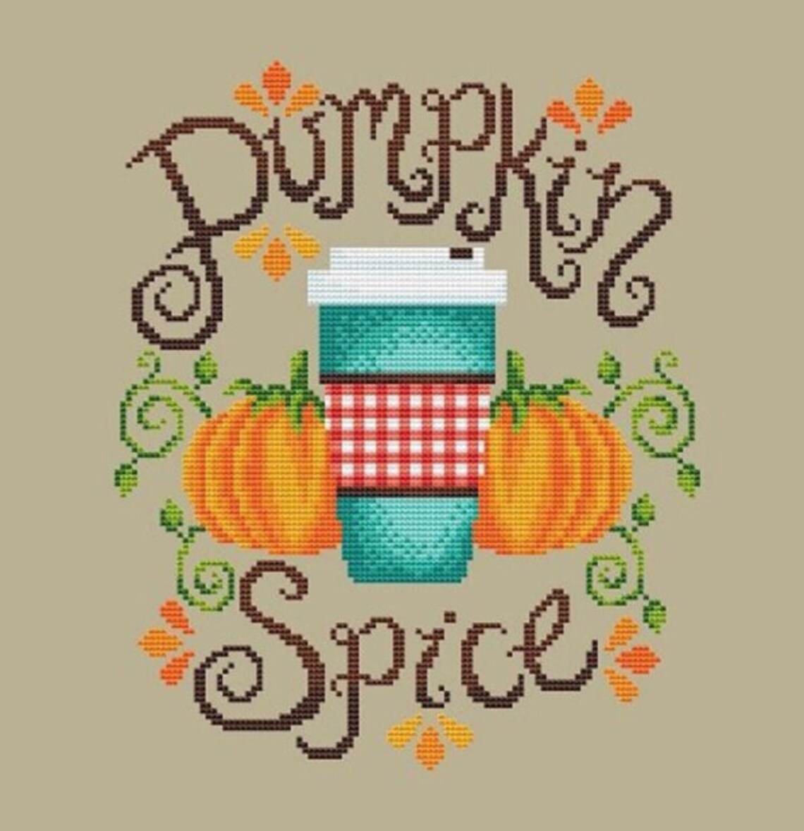 PUMPKIN SPICE *shannon Christine Designs * Counted Cross Stitch Pattern ...