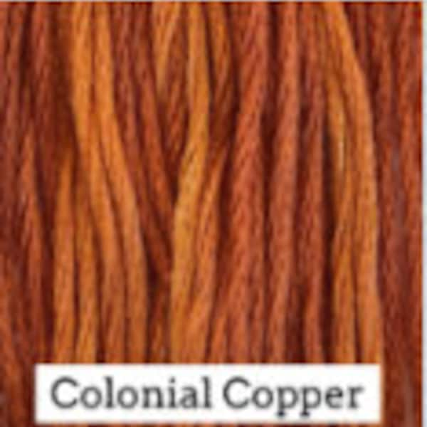 COLONIAL COPPER - Classic Color Works * Cotton Floss * 6 Strand * 5 yd skein