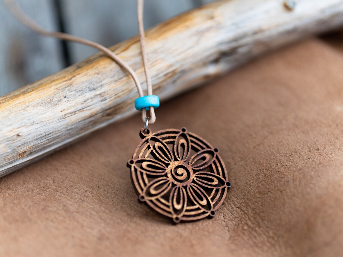 Set of 10 Laser Cut Necklaces Designs Vector SVG Files for Laser