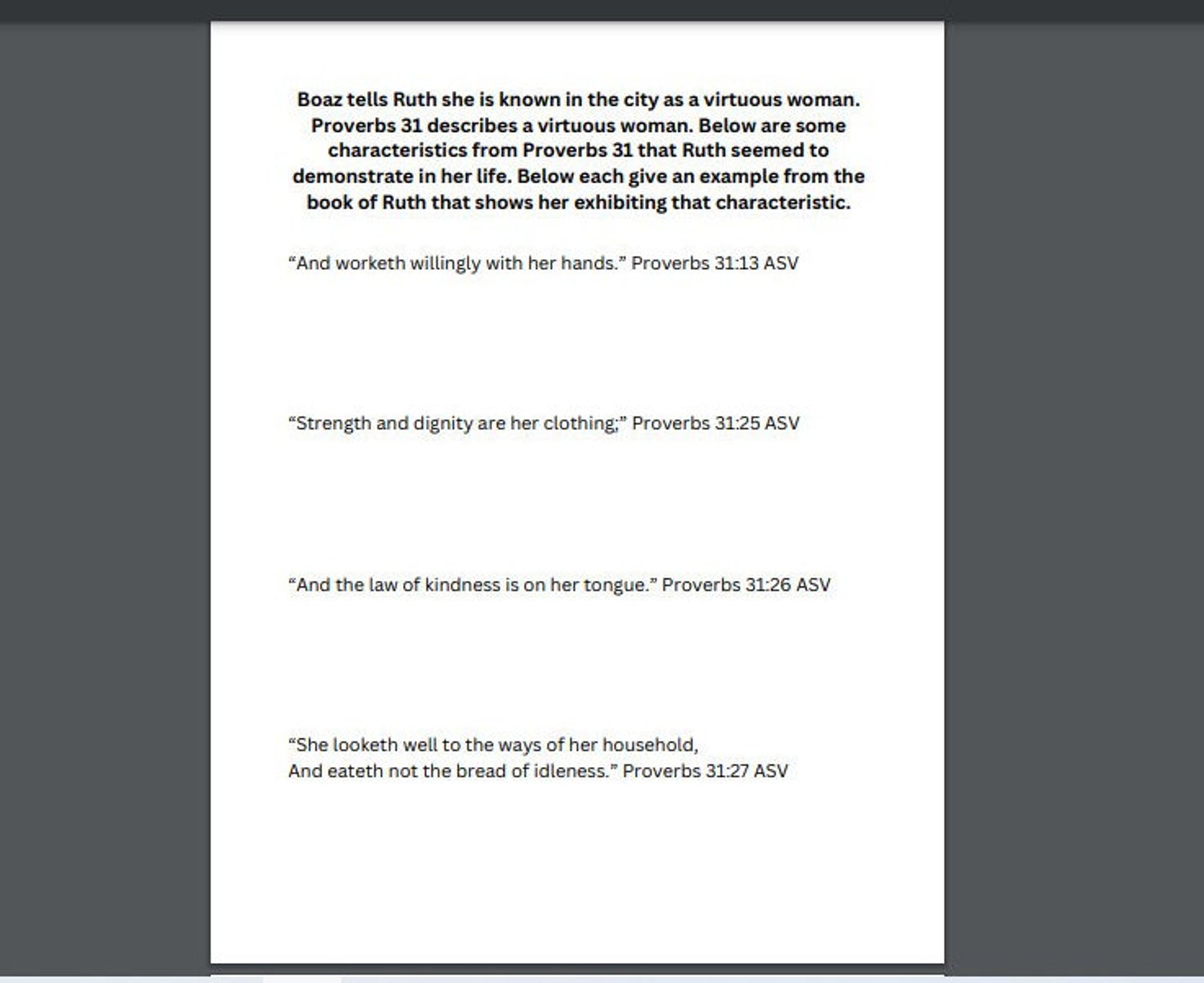 Book of Ruth, Bible Worksheets, Ruth Bible, Kids Bible Study, Ruth ...