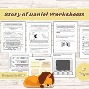 Daniel Bible, Bible Worksheets, Kids Bible Printable, Kids Bible Study, Bible Activities, Lions Den, Kids Bible Stories, Sunday School