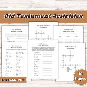 Books of the Bible, Old Testament, Books of Bible, Bible Books, Kids Bible Printable, Bible Activities, Sunday School, Kids Bible Study