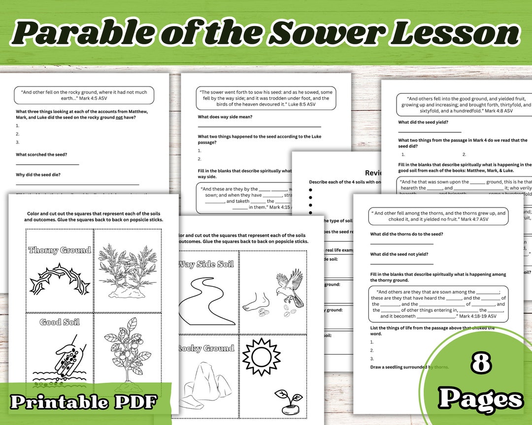 parables of the sower moral lesson