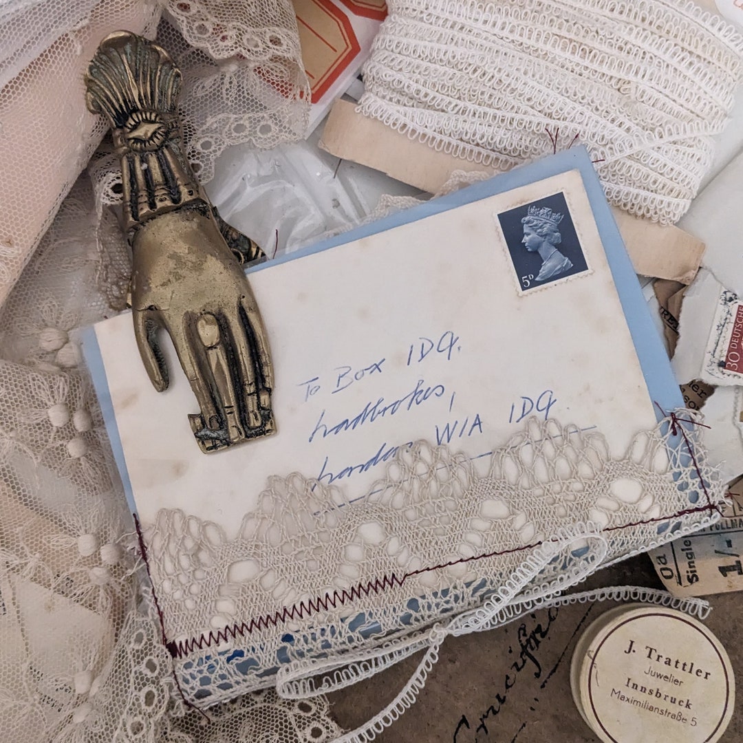 Antique Envelopes Booklet, Vintage Junk Journal Etsy