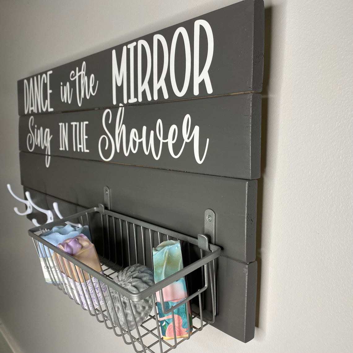 Dance in the Mirror Sing in the Shower Bathroom Humor Sign Etsy