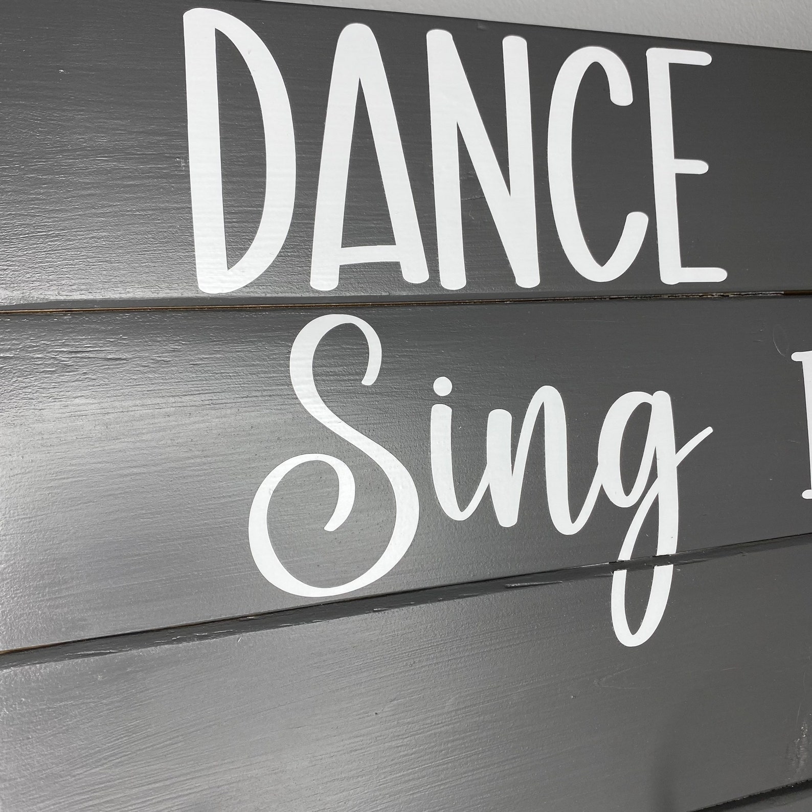 Dance in the Mirror Sing in the Shower Bathroom Humor Sign Etsy