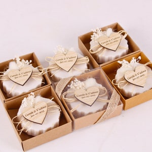 Personalized Scented Soap Wedding Favors for Guests, Bridal Shower Favors, Baby Shower Favors, Bridesmaid Soap Gifts, Unique Wedding Gifts