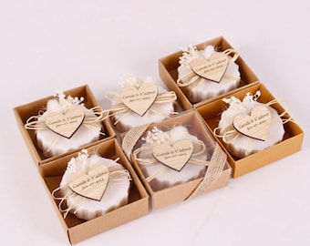 Personalized Scented Soap Wedding Favors for Guests, Bridal Shower Favors, Baby Shower Favors, Bridesmaid Soap Gifts, Unique Wedding Gifts