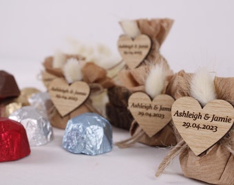 Chocolat de mariage personnalisé en vrac | Chocolat de fiançailles | Chocolat de douche nuptiale | Chocolat de douche nuptiale | Bonbons de douche de bébé