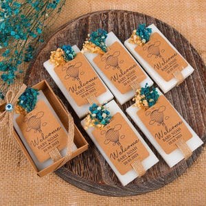 Baby Shower Soap Favors, Baby Shower Favors, Personalized Handmade Scented Soap Baby Shower Favors for Guests, Baptism Rustic Soap Favors