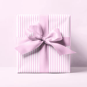 baby pink bows pretty girly gift wrapping paper valentines day gift for her pretty pink paper birthday gift preppy valentines day