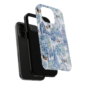 Dachshunds in London Protective Mag-Safe Phone Case image 4