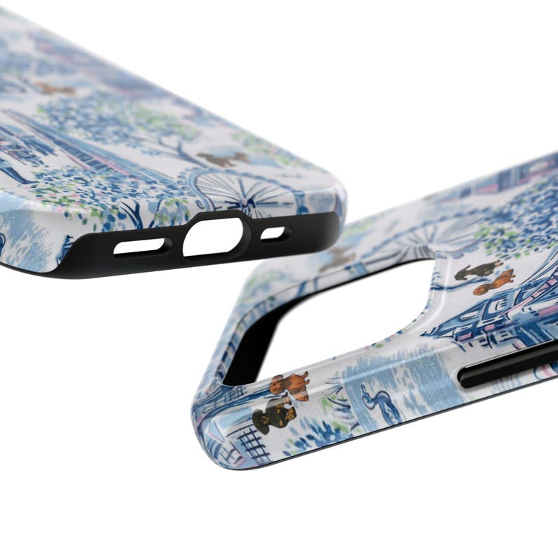 Dachshunds in London Protective Mag-Safe Phone Case image 3