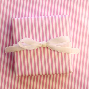 baby pink bows pretty girly gift wrapping paper valentines day gift for her pretty pink paper birthday gift preppy valentines day