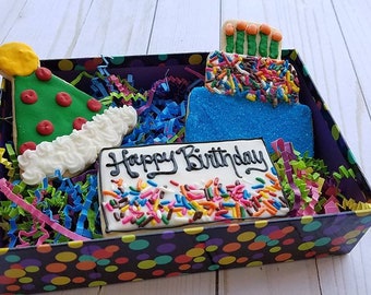 Birthday Cookie Box