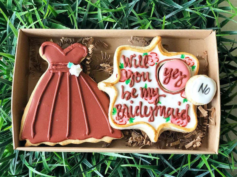 Bridesmaid Proposal Cookies Etsy