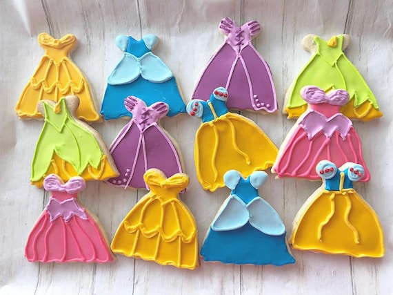 open lace back dress Princess Dress Sugar cookies