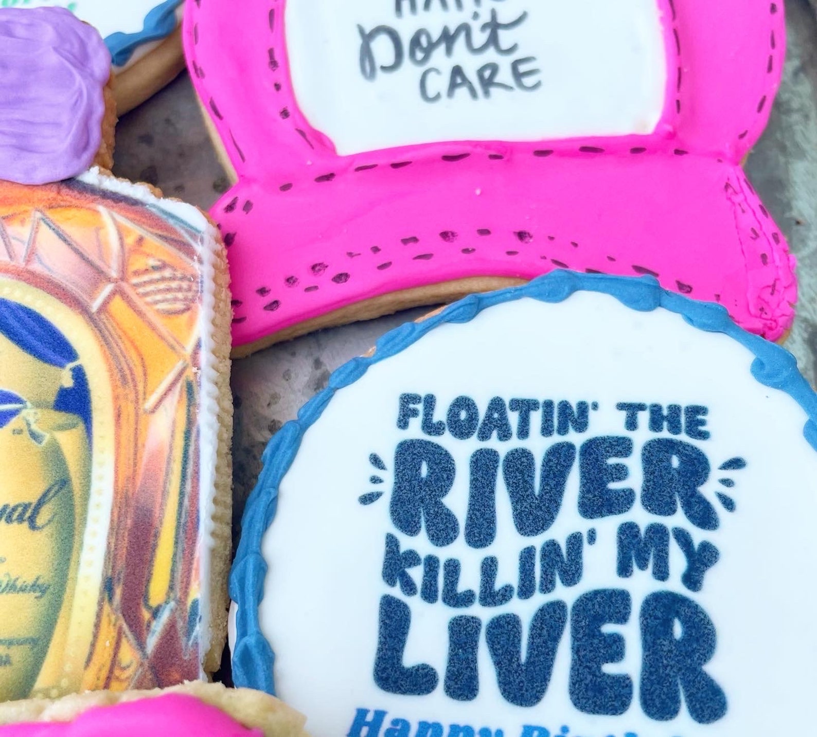 Float the River Cookies - Etsy