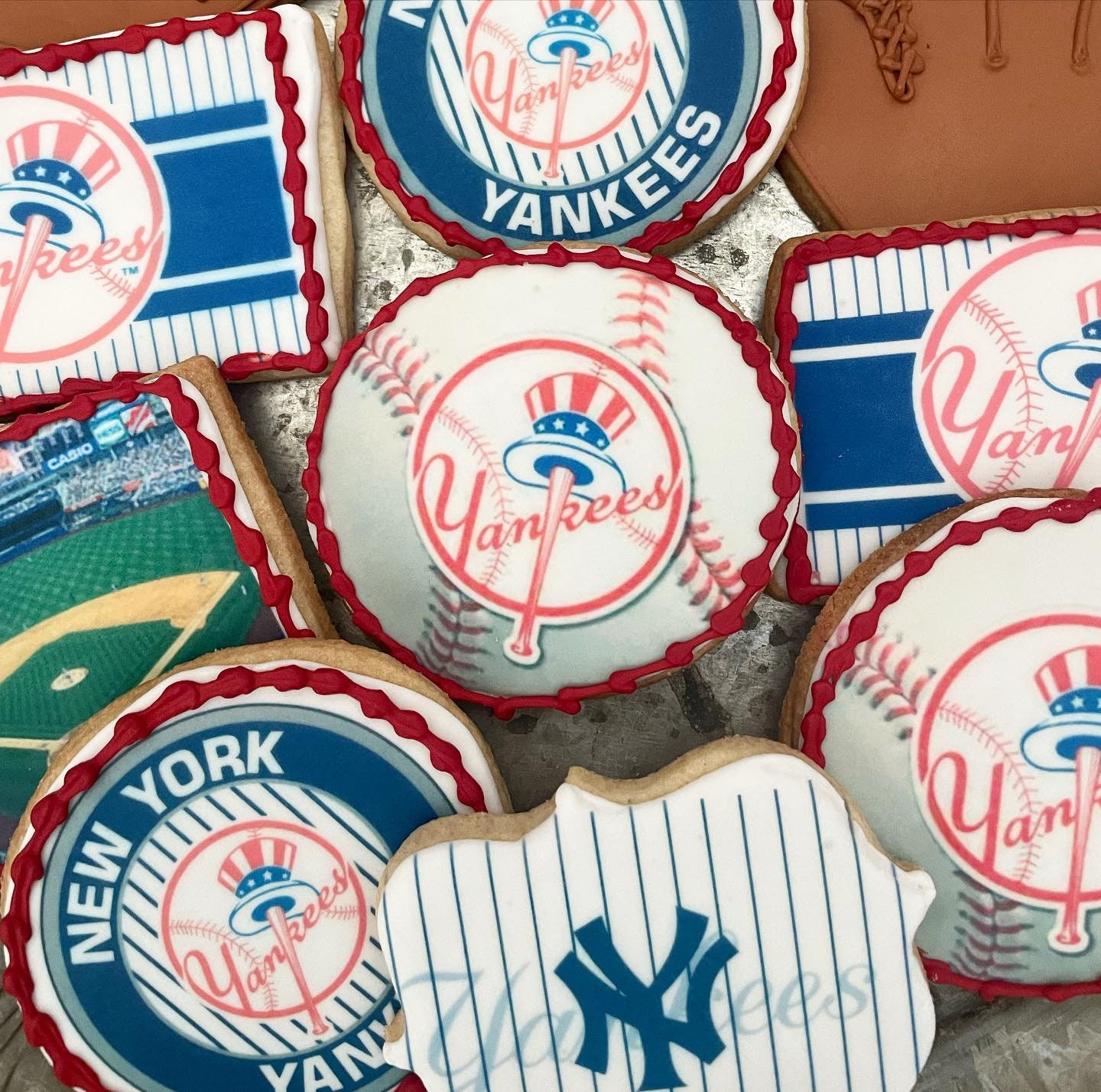 New York Yankees Cookies Etsy
