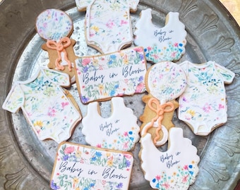 Baby In Bloom Cookies