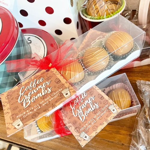 Coffee Bombs Pack of 4 Individually Wrapped Coffee Creamer Etsy