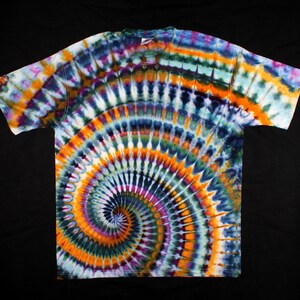 Tie Dye T-shirt Super Spiral US Size 2XL