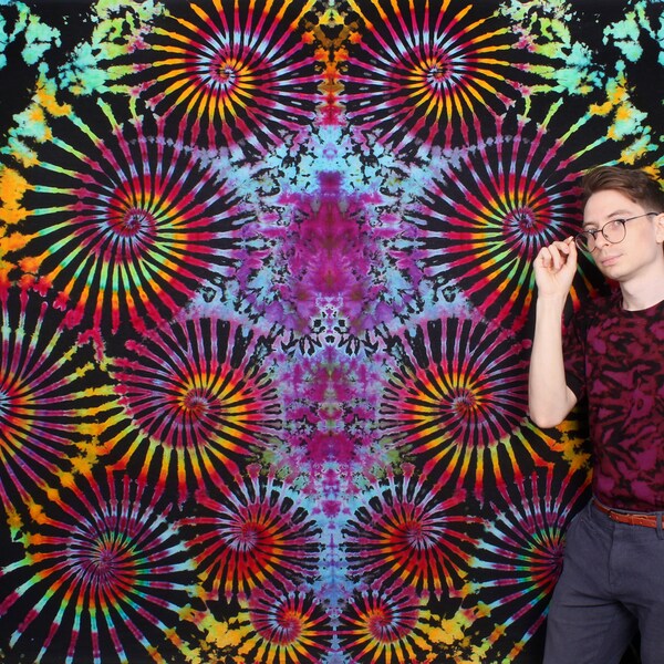 Tie Dye Tapestry Etsy