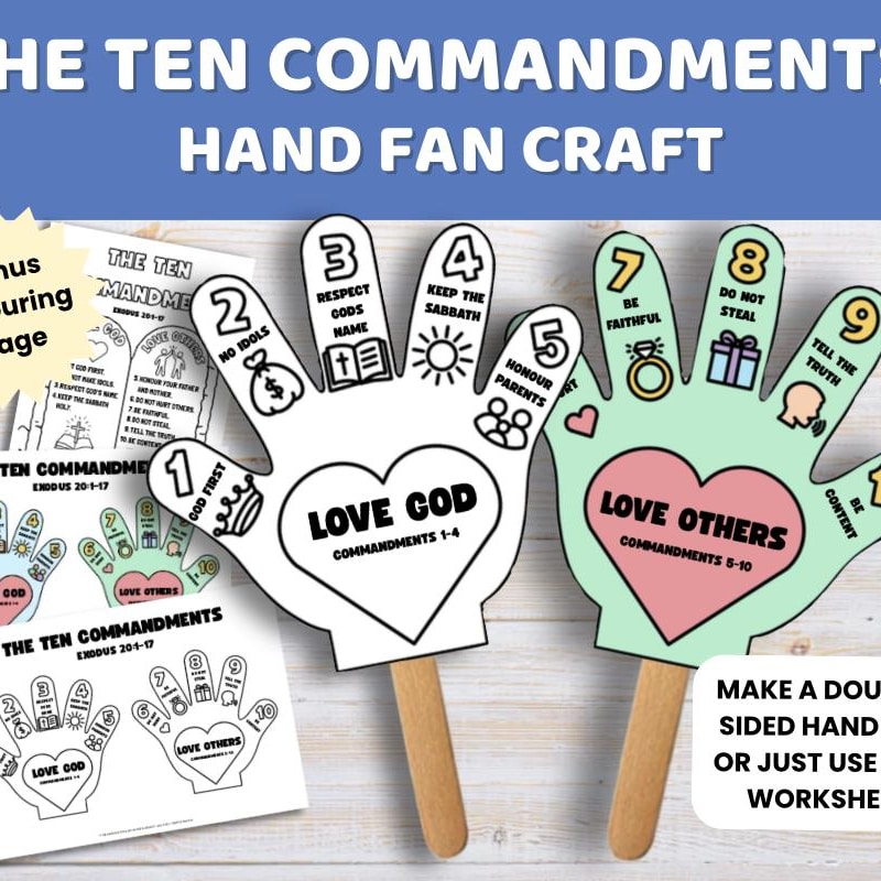 Ten Commandments - Etsy
