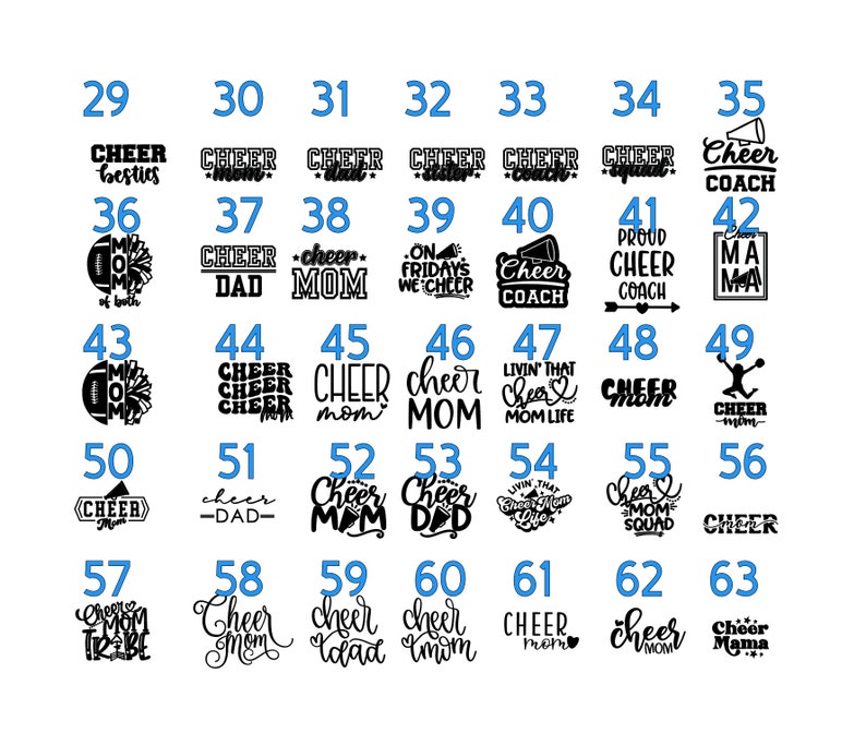 Cheerleading Ironon Decals Cheer Mom Iron on Patch Cheer Etsy