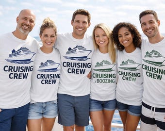 Calcomanías termoadhesivas para vacaciones en crucero: parches para camisetas de Cruise Squad