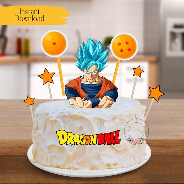 Dragon Ball Z Cake - Etsy