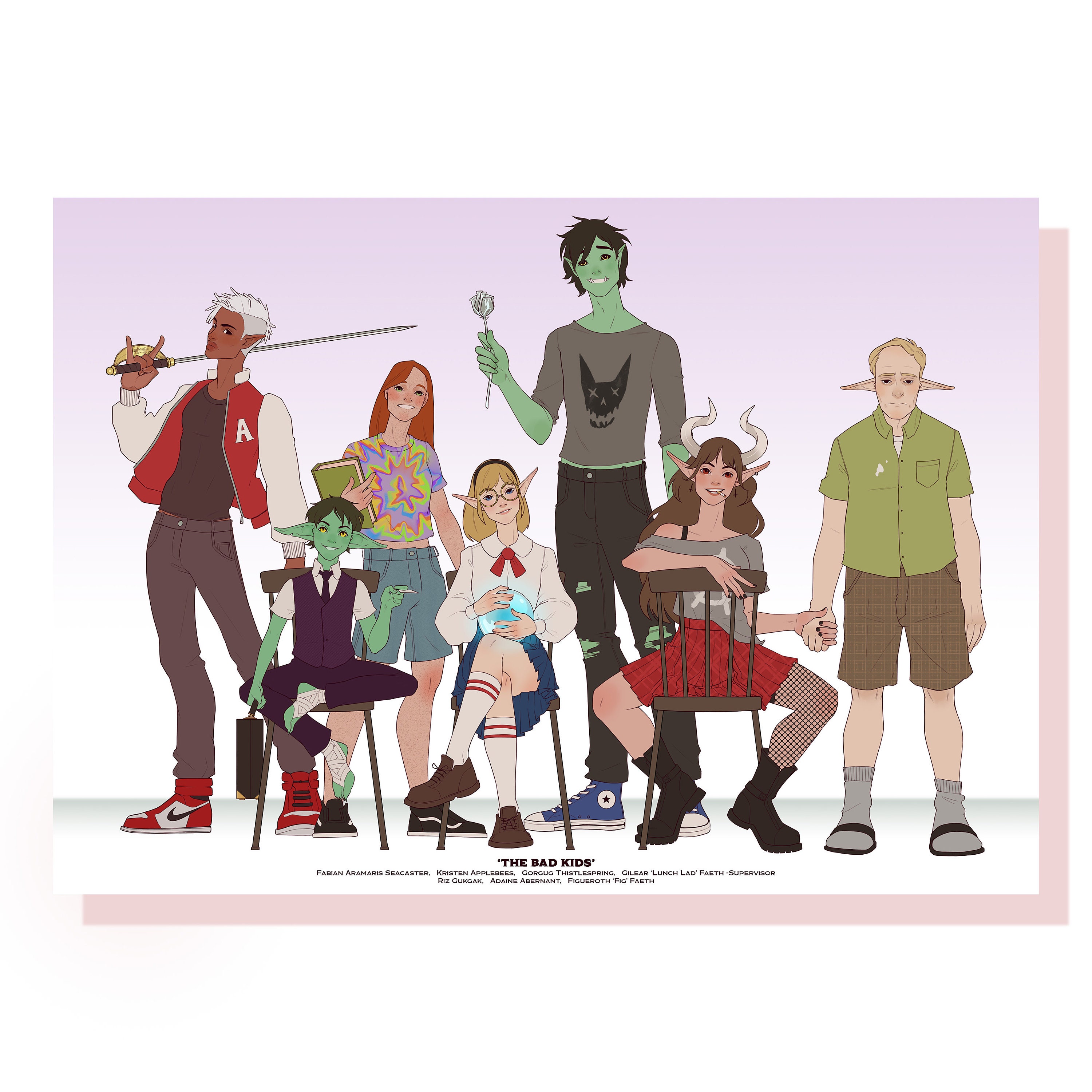 Fantasy High Etsy