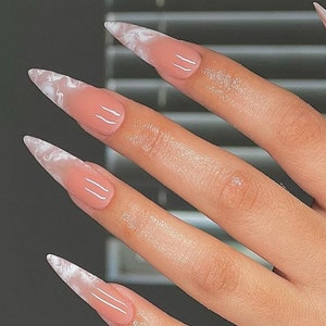 Luxury custom nails/free style/long nails/party nails/simple nails/croc print nails/ trendy nails/ cute nails/alomd stiletto nails/wedding