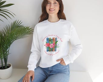 Fantasy Book Lover Sweatshirt: Bookish Merch Gift