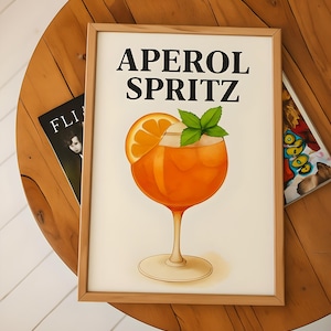 Aperol Spritz Digitale Wandkunst
