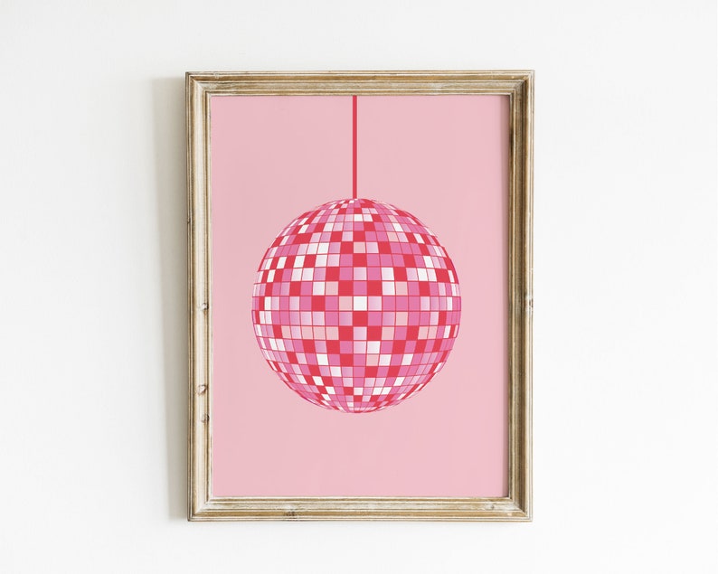 Pink Western Wall Art Set Set of 3 Art Prints Trendy Art Etsy