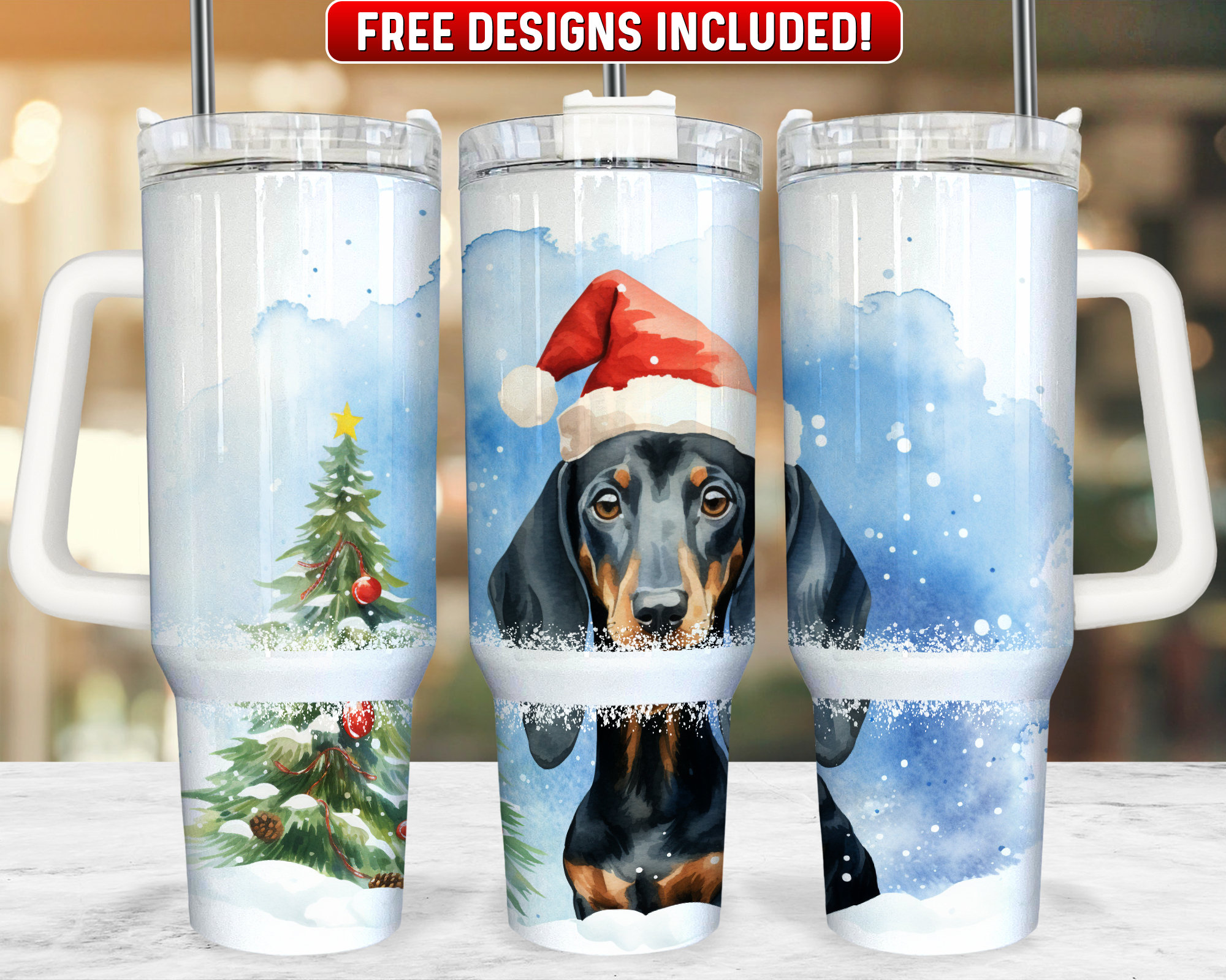 Wiener Dog Custom Stanley Adventure Quencher 40 oz tumbler – Etch