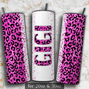 Gigi Grandma Tumbler Wrap PNG Design, Gigi 20 oz Skinny Tumbler Sublimation, 20oz and 30oz Tumbler Wrap