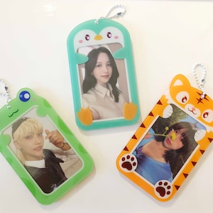 Animal KPOP Photocard Keychains
