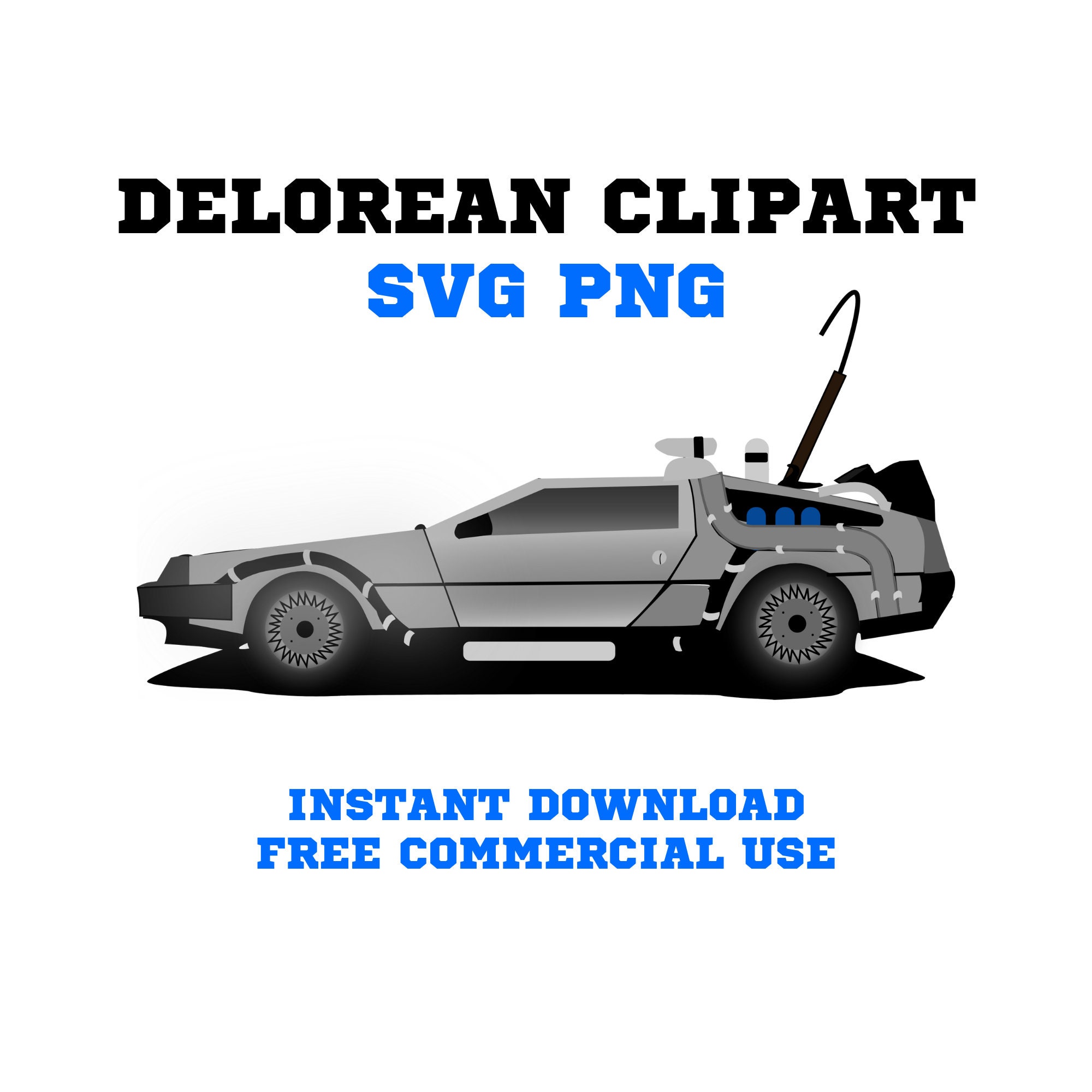 back to the future clipart