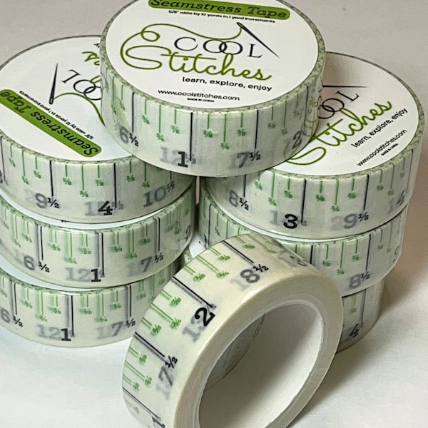 Sewing Tape Measure Washi Tape
