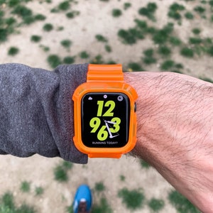 Clear Apple Watch Band, Transparent iWatch Strap, 40mm 44mm image 3