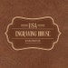 Engraving House