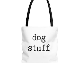 Dog Tote, Accessory Bag, Doggie Travel Bag, Minimalist, Modern