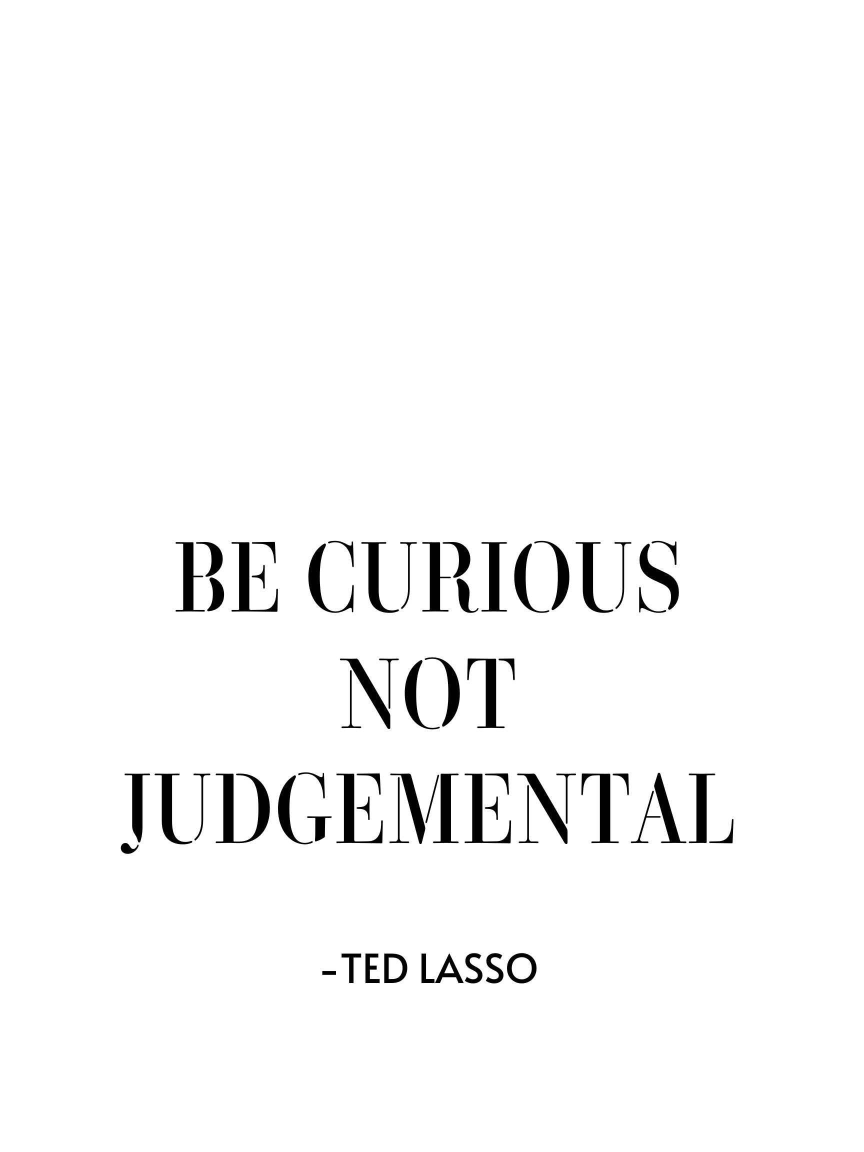 Discover Ted Lasso Quote Premium Matte Vertical Posters