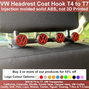 Volkswagen Headrest Coat Hook